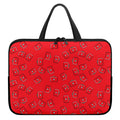 Paramedic First Aid Kit Pattern Print Laptop Sleeve With Handle