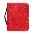 Paramedic First Aid Kit Pattern Print Leather Bible Cover