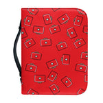 Paramedic First Aid Kit Pattern Print Leather Bible Cover