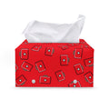 Paramedic First Aid Kit Pattern Print Leather Tissue Box Cover