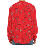 Paramedic First Aid Kit Pattern Print Long Sleeve Baseball Jersey