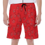Paramedic First Aid Kit Pattern Print Men's Beach Shorts