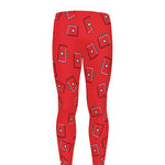 Paramedic First Aid Kit Pattern Print Men's leggings