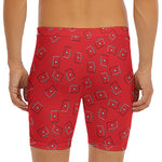 Paramedic First Aid Kit Pattern Print Men's Long Boxer Briefs