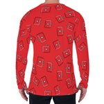 Paramedic First Aid Kit Pattern Print Men's Long Sleeve T-Shirt