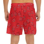 Paramedic First Aid Kit Pattern Print Men's Split Running Shorts