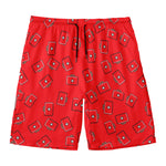 Paramedic First Aid Kit Pattern Print Men's Swim Trunks