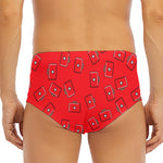 Paramedic First Aid Kit Pattern Print Men's Triangle Swim Briefs