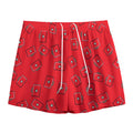 Paramedic First Aid Kit Pattern Print Mesh Shorts