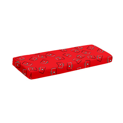 Paramedic First Aid Kit Pattern Print Piano Keyboard Cover