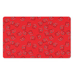 Paramedic First Aid Kit Pattern Print Polyester Doormat
