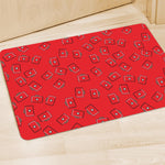 Paramedic First Aid Kit Pattern Print Polyester Doormat