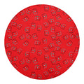 Paramedic First Aid Kit Pattern Print Round Blanket