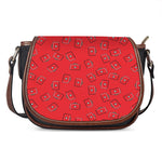 Paramedic First Aid Kit Pattern Print Saddle Bag