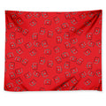Paramedic First Aid Kit Pattern Print Tapestry