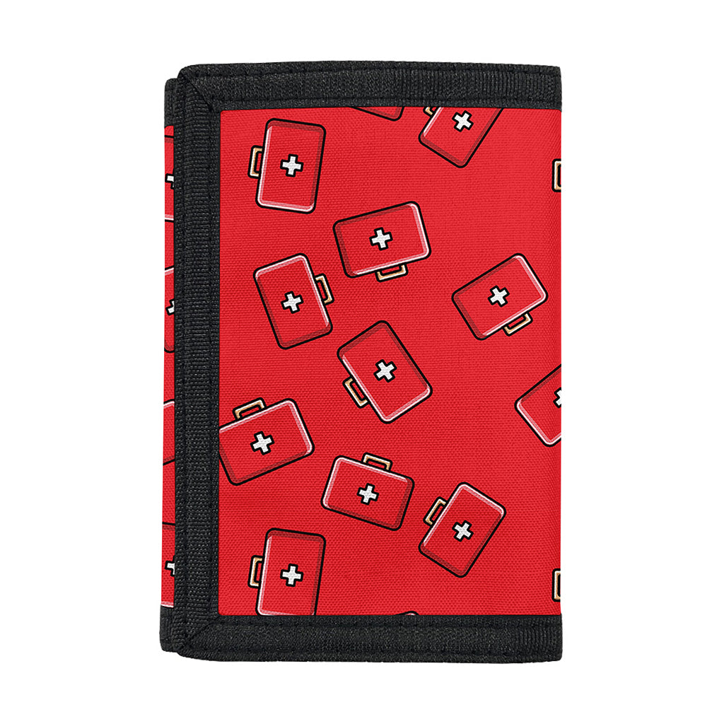 Paramedic First Aid Kit Pattern Print Trifold Wallet