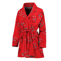 Paramedic First Aid Kit Pattern Print Women's Bathrobe