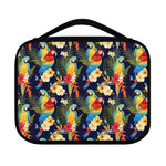 Parrot And Flower Pattern Print Classic Bible Case