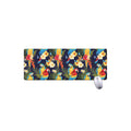 Parrot And Flower Pattern Print Extended Mouse Pad