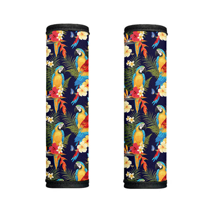 Parrot And Flower Pattern Print Handle Covers