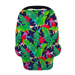 Parrot Banana Leaf Hawaii Pattern Print Baby Seat Cover