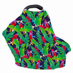 Parrot Banana Leaf Hawaii Pattern Print Baby Seat Cover