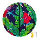 Parrot Banana Leaf Hawaii Pattern Print Basketball