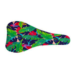 Parrot Banana Leaf Hawaii Pattern Print Bicycle Seat Cover