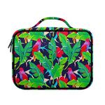 Parrot Banana Leaf Hawaii Pattern Print Briefcase Bible Bag