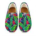 Parrot Banana Leaf Hawaii Pattern Print Casual Shoes