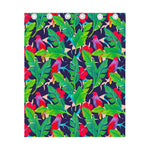 Parrot Banana Leaf Hawaii Pattern Print Curtain