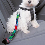 Parrot Banana Leaf Hawaii Pattern Print Dog Seat Belt