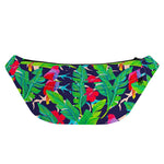 Parrot Banana Leaf Hawaii Pattern Print Fanny Pack