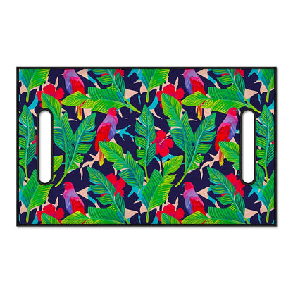 Parrot Banana Leaf Hawaii Pattern Print Golf Cart Seat Cover