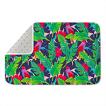 Parrot Banana Leaf Hawaii Pattern Print Indoor Door Mat