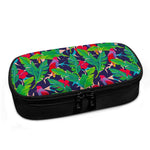 Parrot Banana Leaf Hawaii Pattern Print Insulin Cooler Travel Case