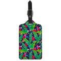 Parrot Banana Leaf Hawaii Pattern Print Luggage Tag