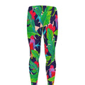 Parrot Banana Leaf Hawaii Pattern Print Men's Leggings
