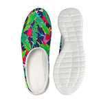 Parrot Banana Leaf Hawaii Pattern Print Mesh Casual Shoes