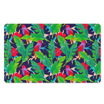 Parrot Banana Leaf Hawaii Pattern Print Polyester Doormat
