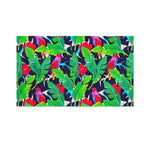 Parrot Banana Leaf Hawaii Pattern Print Polyester Flag