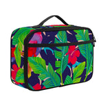 Parrot Banana Leaf Hawaii Pattern Print Portable Lunch Bag