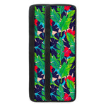Parrot Banana Leaf Hawaii Pattern Print Refrigerator Handle Covers