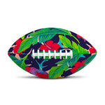 Parrot Banana Leaf Hawaii Pattern Print Rugby Ball