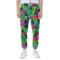 Parrot Banana Leaf Hawaii Pattern Print Joggers