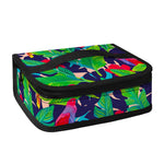 Parrot Banana Leaf Hawaii Pattern Print Small Lunch Bag