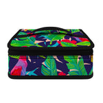 Parrot Banana Leaf Hawaii Pattern Print Small Lunch Bag