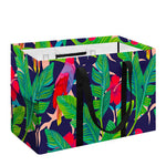 Parrot Banana Leaf Hawaii Pattern Print Utility Tote Bag
