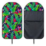 Parrot Banana Leaf Hawaii Pattern Print Waterproof Car Seat Cover