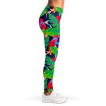 Parrot Banana Leaf Hawaii Pattern Print Women's Leggings